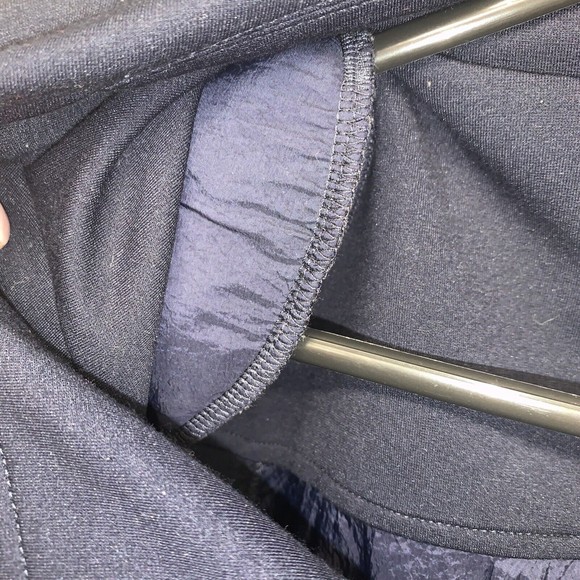 Womens Size M Cabi Chance Moto Jacket Navy EUC - Picture 7 of 7